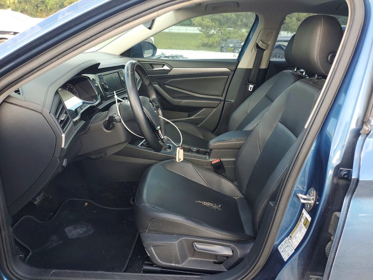 2019 Volkswagen Jetta S Blue vin: 3VWC57BU1KM155290