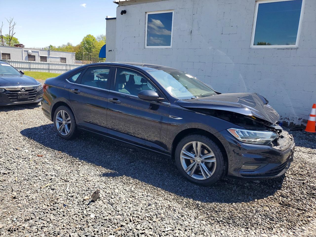 2019 Volkswagen Jetta S Black vin: 3VWC57BU1KM186555