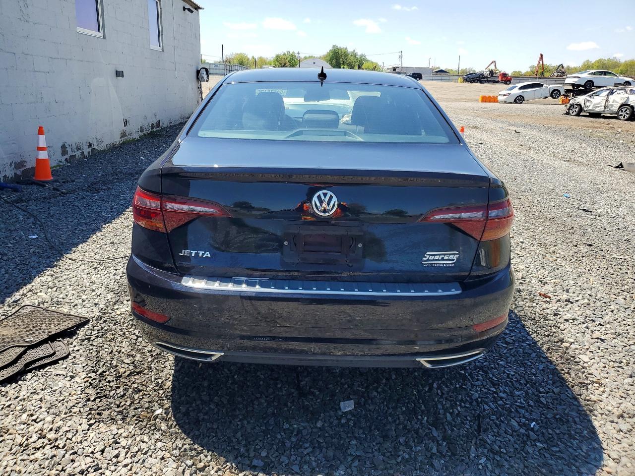 2019 Volkswagen Jetta S Black vin: 3VWC57BU1KM186555