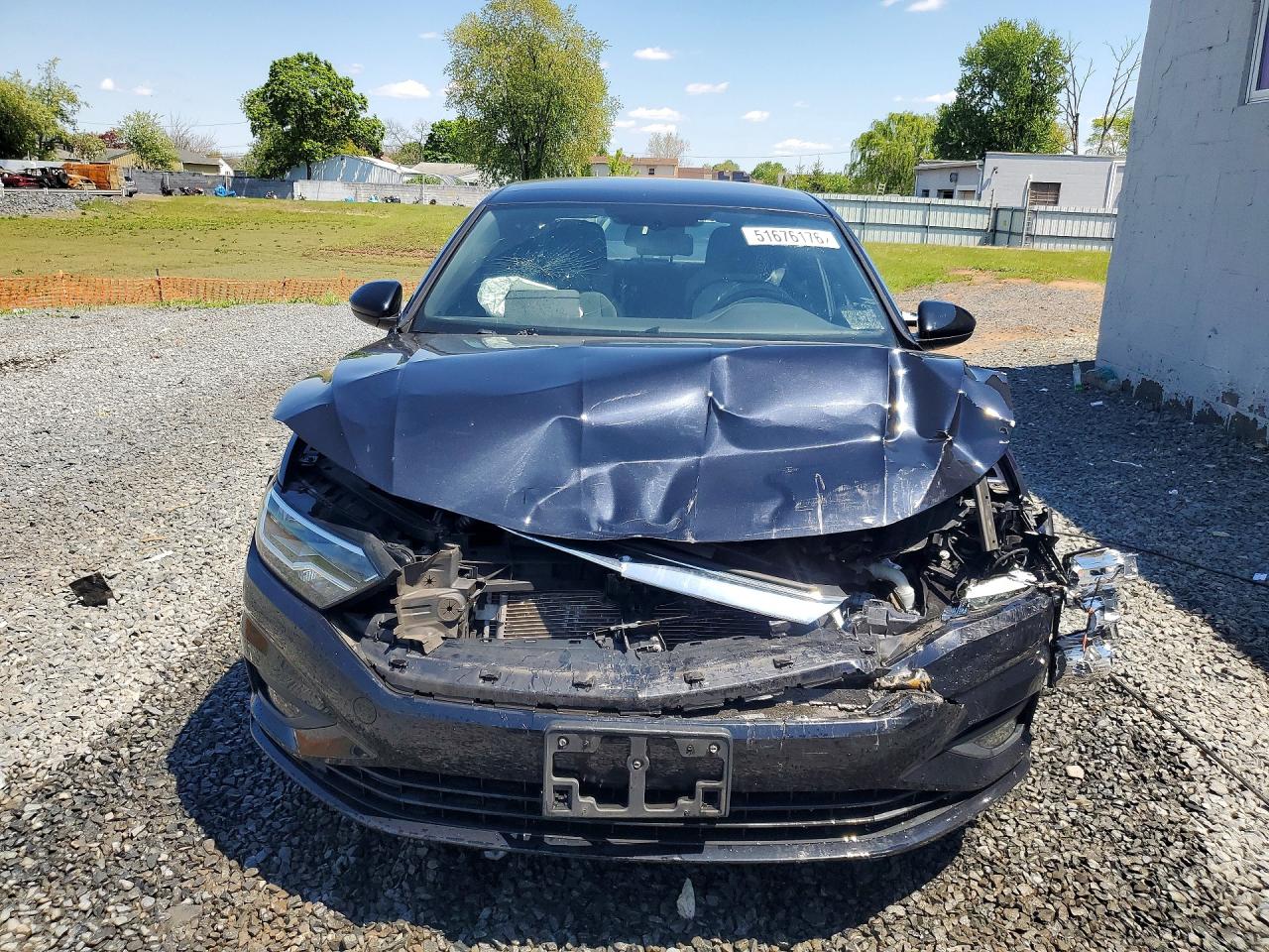 2019 Volkswagen Jetta S Black vin: 3VWC57BU1KM186555