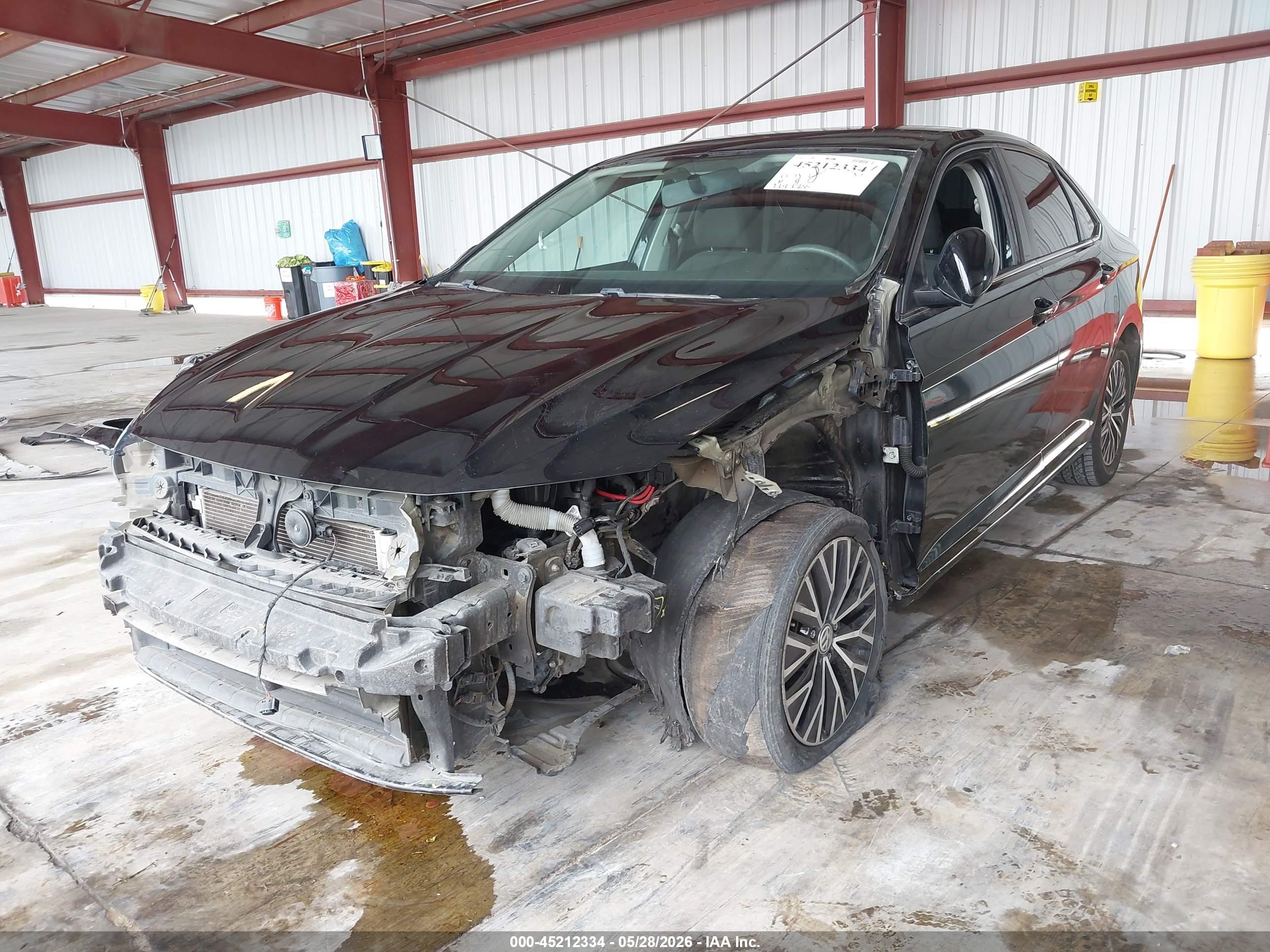 2021 Volkswagen Jetta 1.4t R-line/1.4t S/1.4t Se Black vin: 3VWC57BU1MM035170