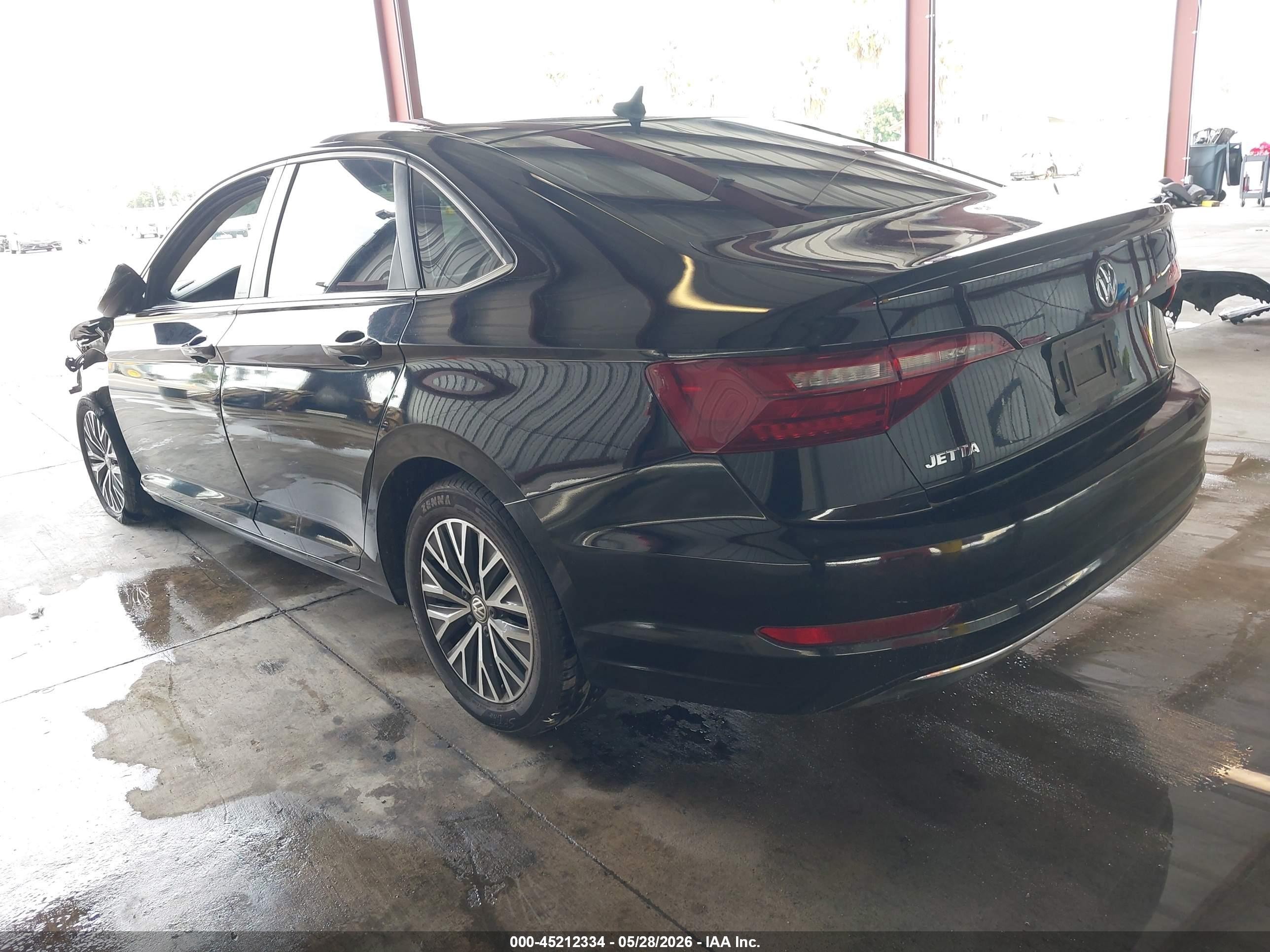 2021 Volkswagen Jetta 1.4t R-line/1.4t S/1.4t Se Black vin: 3VWC57BU1MM035170