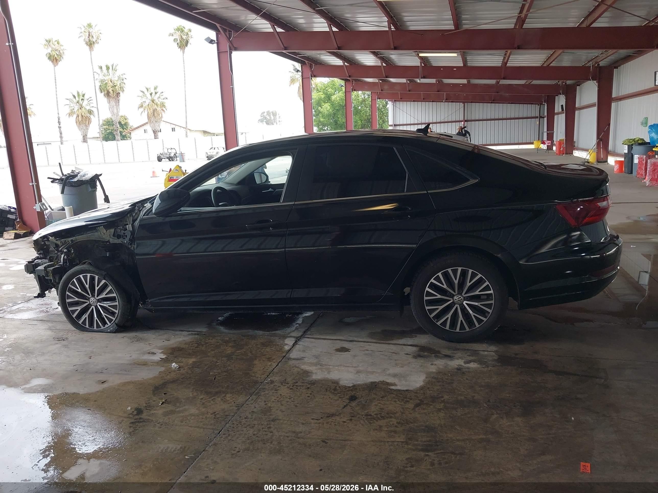 2021 Volkswagen Jetta 1.4t R-line/1.4t S/1.4t Se Black vin: 3VWC57BU1MM035170