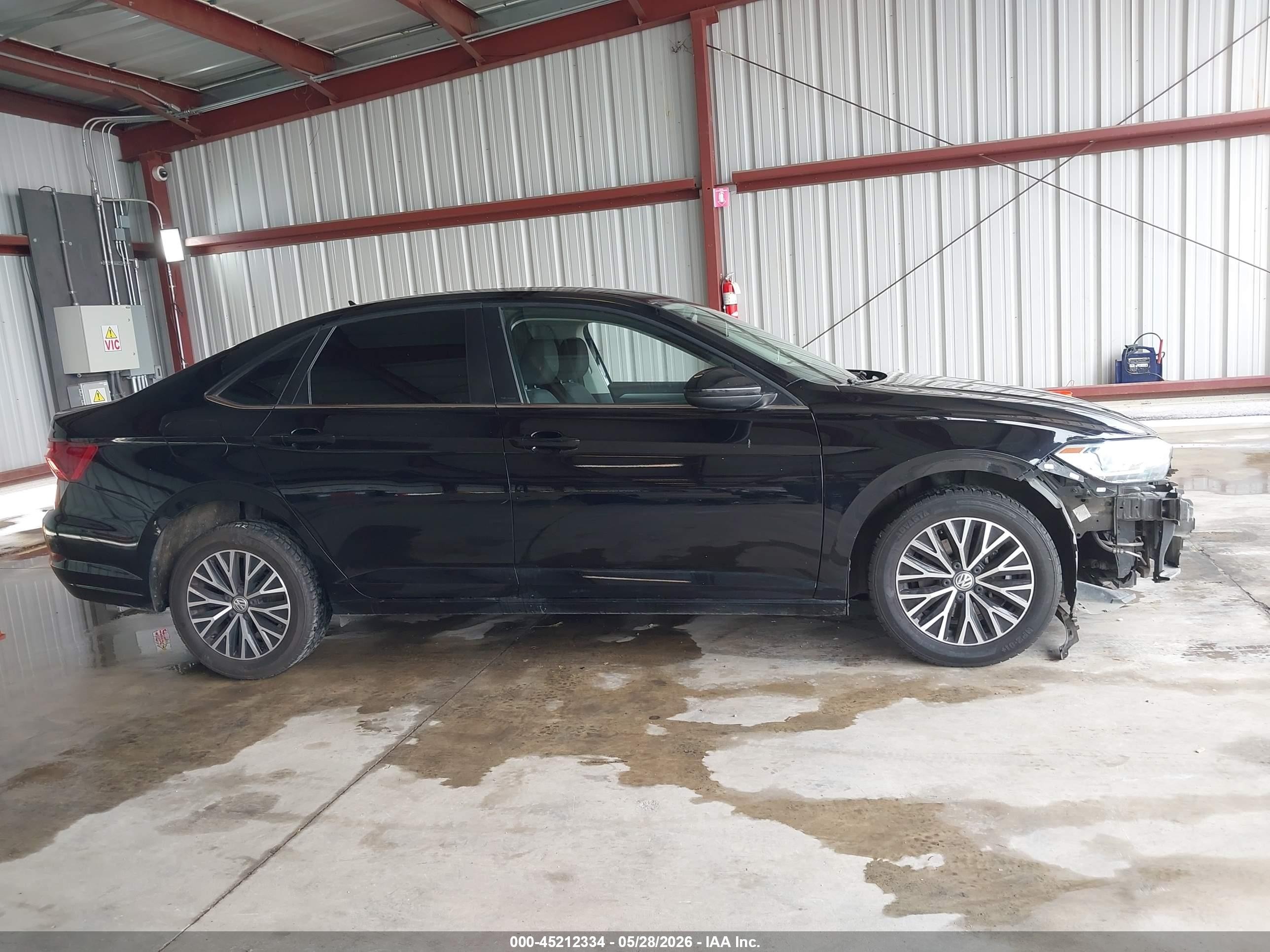 2021 Volkswagen Jetta 1.4t R-line/1.4t S/1.4t Se Black vin: 3VWC57BU1MM035170