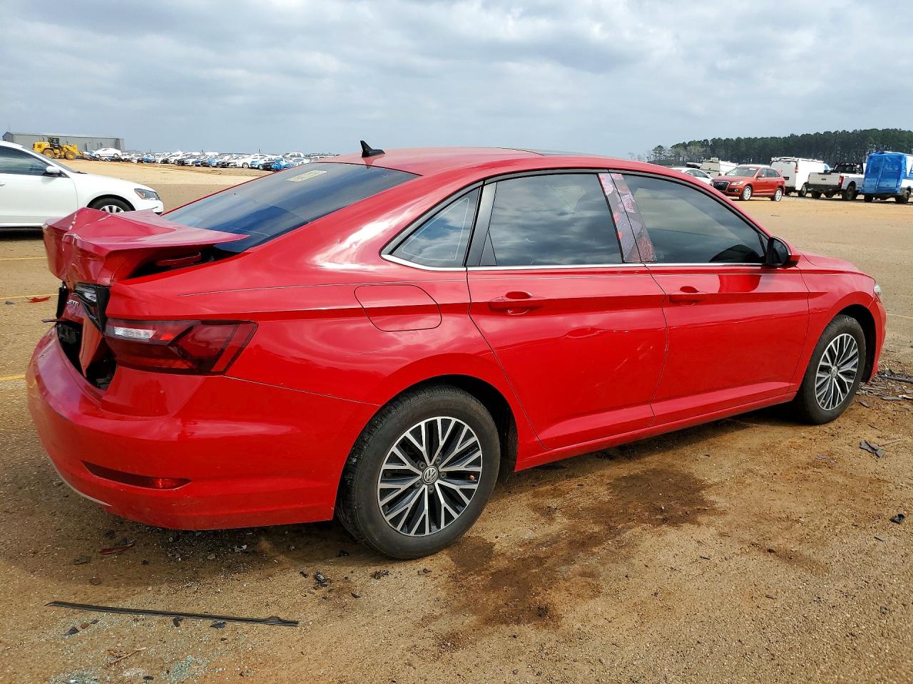 2021 Volkswagen Jetta S Red vin: 3VWC57BU1MM037548