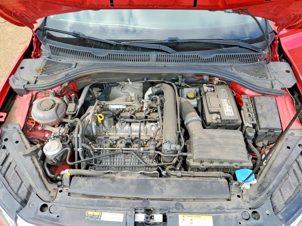 2021 Volkswagen Jetta S Red vin: 3VWC57BU1MM037548