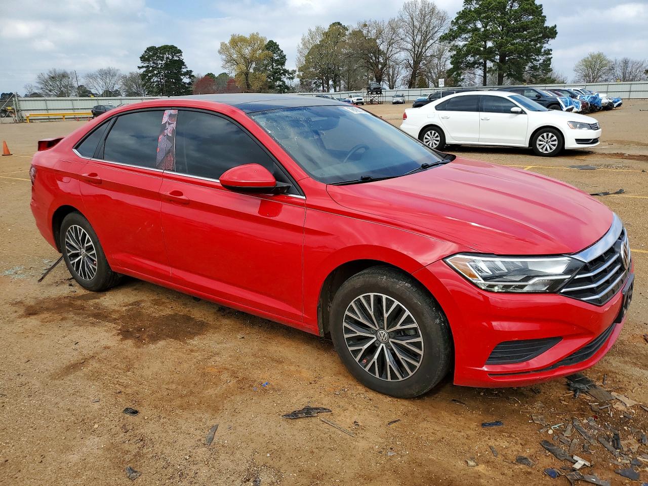 2021 Volkswagen Jetta S Red vin: 3VWC57BU1MM037548