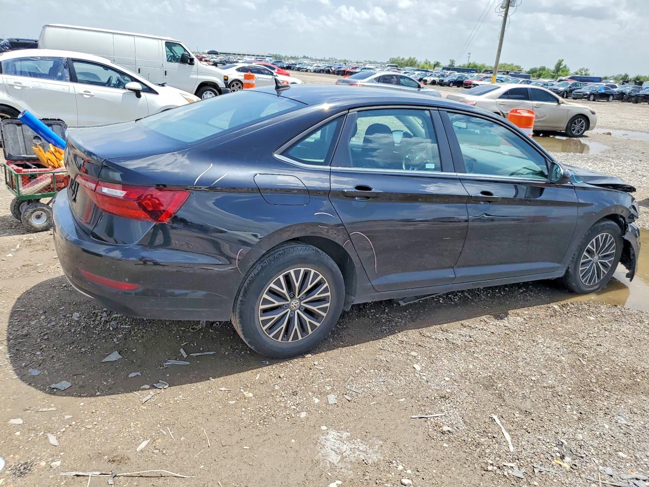2021 Volkswagen Jetta S Black vin: 3VWC57BU1MM070520
