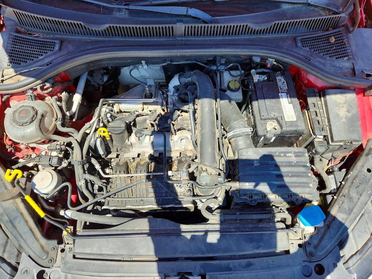 2019 Volkswagen Jetta S Red vin: 3VWC57BU2KM025874