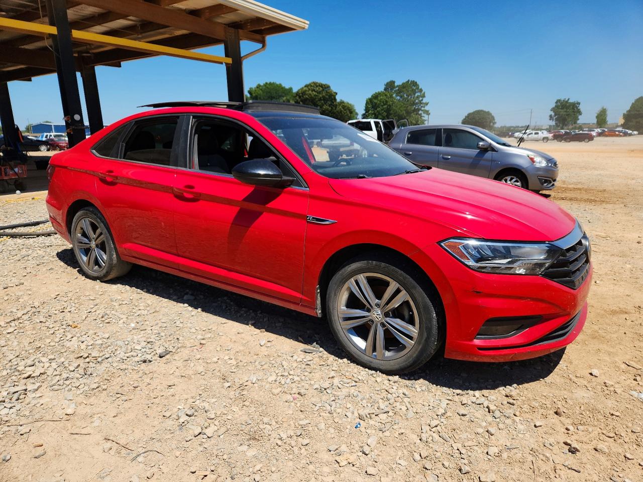2019 Volkswagen Jetta S Red vin: 3VWC57BU2KM025874