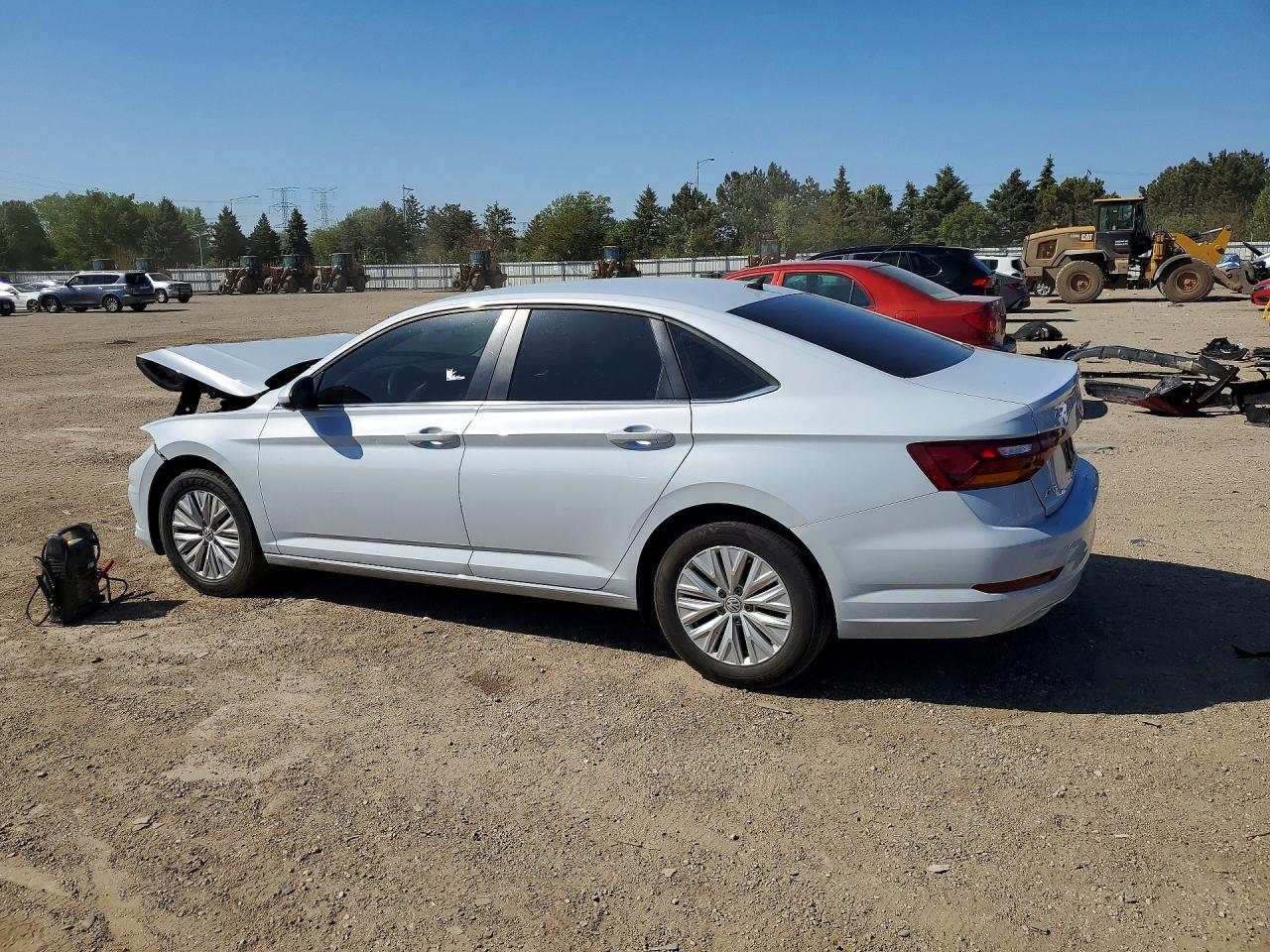 2019 Volkswagen Jetta S Silver vin: 3VWC57BU2KM067316