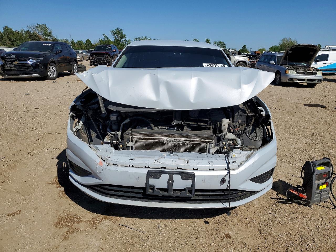2019 Volkswagen Jetta S Silver vin: 3VWC57BU2KM067316