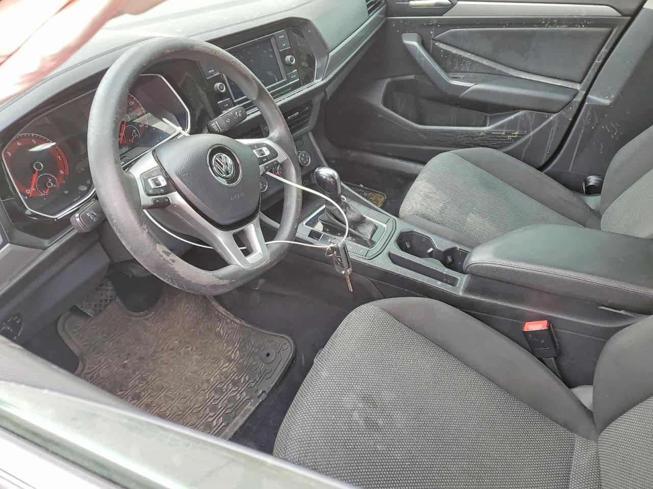 2019 Volkswagen Jetta S Черный vin: 3VWC57BU2KM169666