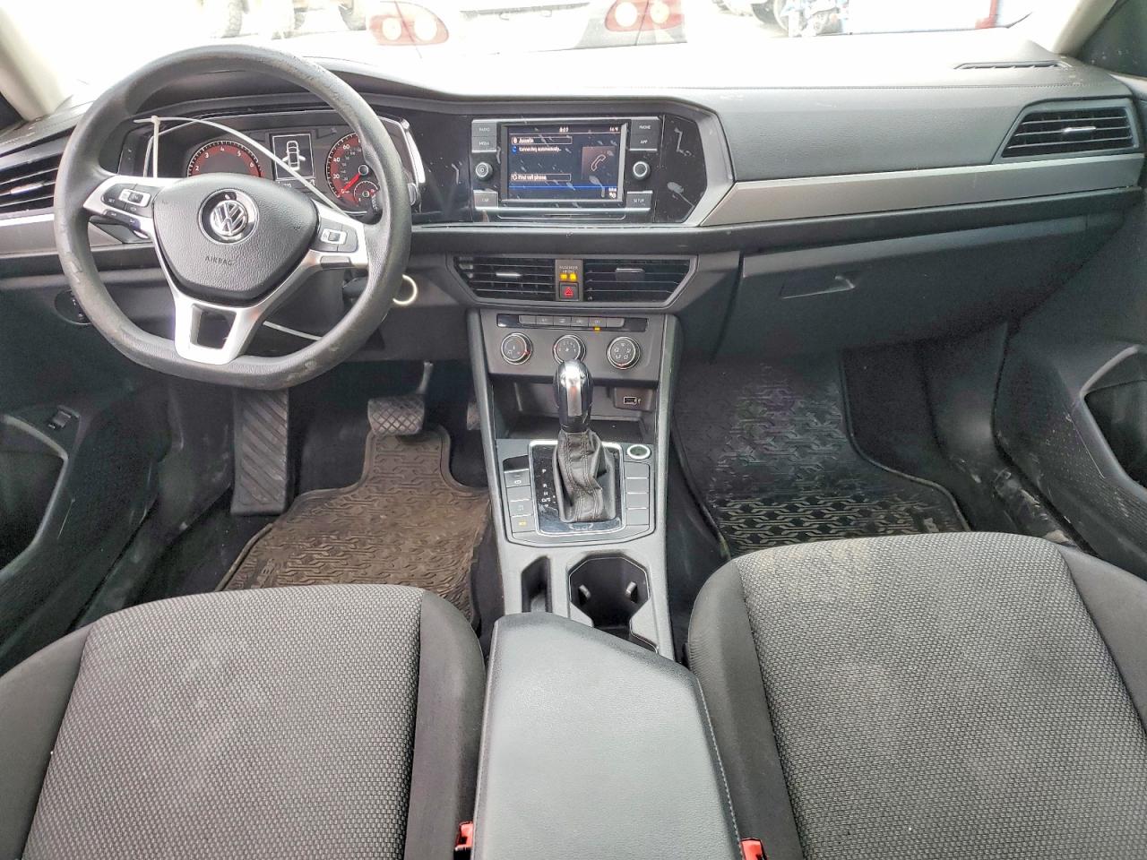2019 Volkswagen Jetta S Черный vin: 3VWC57BU2KM169666