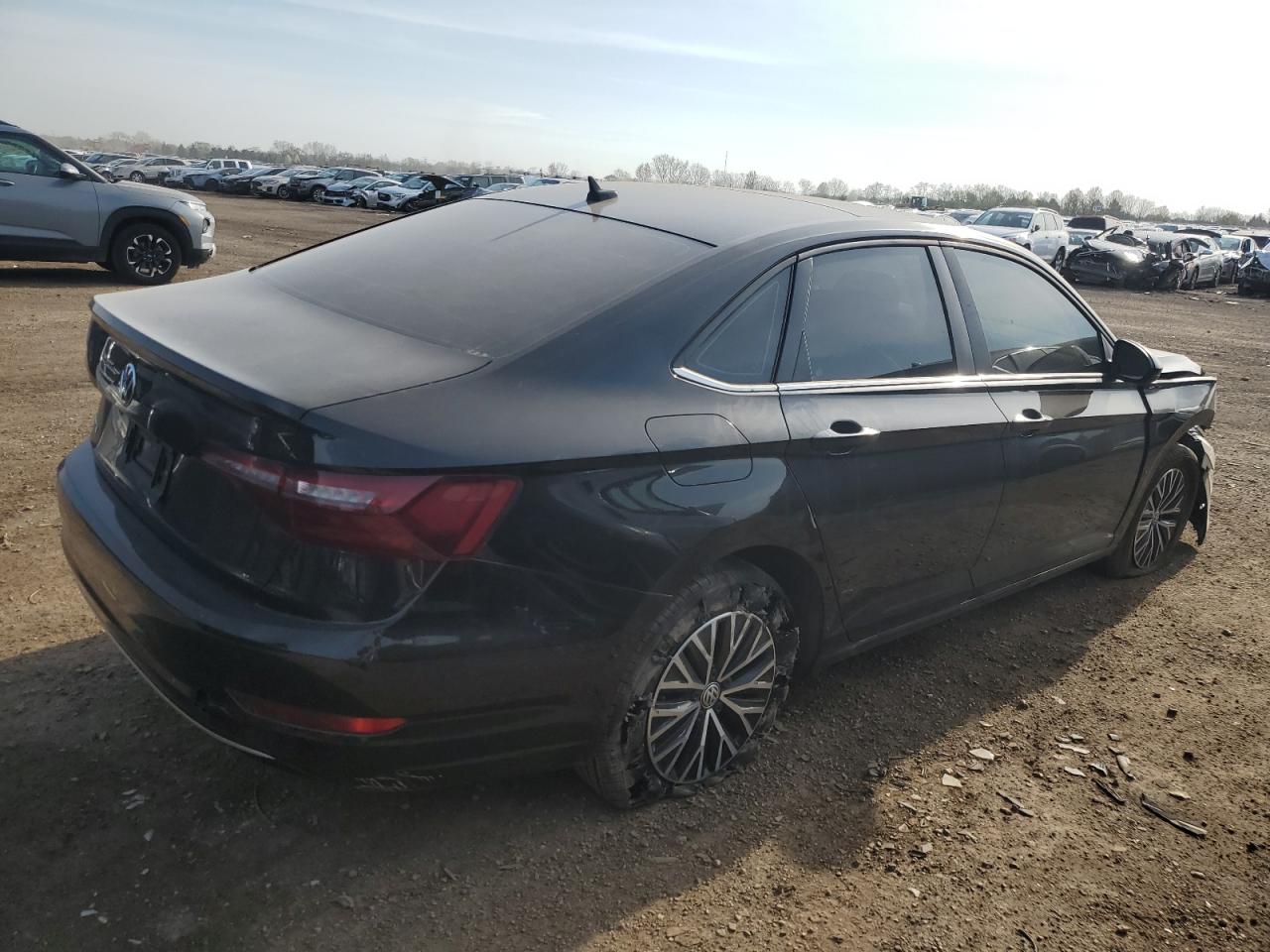2020 Volkswagen Jetta S Black vin: 3VWC57BU2LM093691