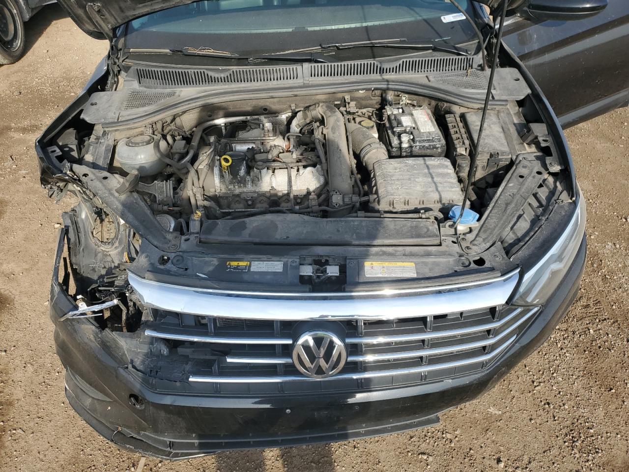 2020 Volkswagen Jetta S Black vin: 3VWC57BU2LM093691