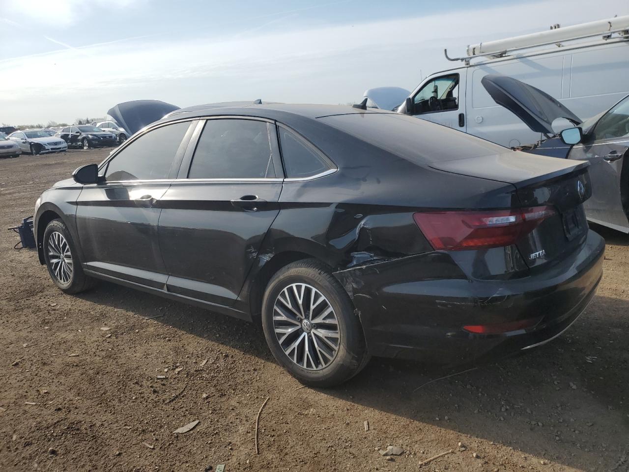 2020 Volkswagen Jetta S Black vin: 3VWC57BU2LM093691