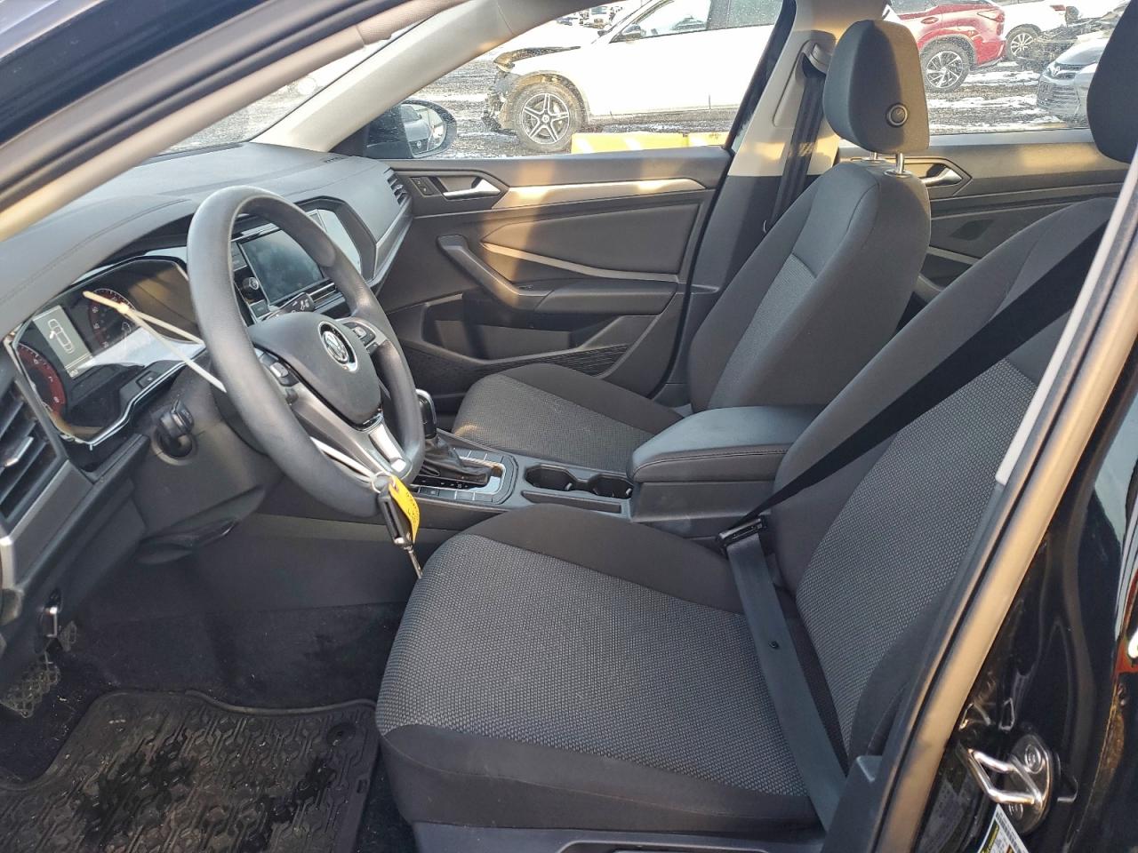 2021 Volkswagen Jetta S Black vin: 3VWC57BU2MM042239