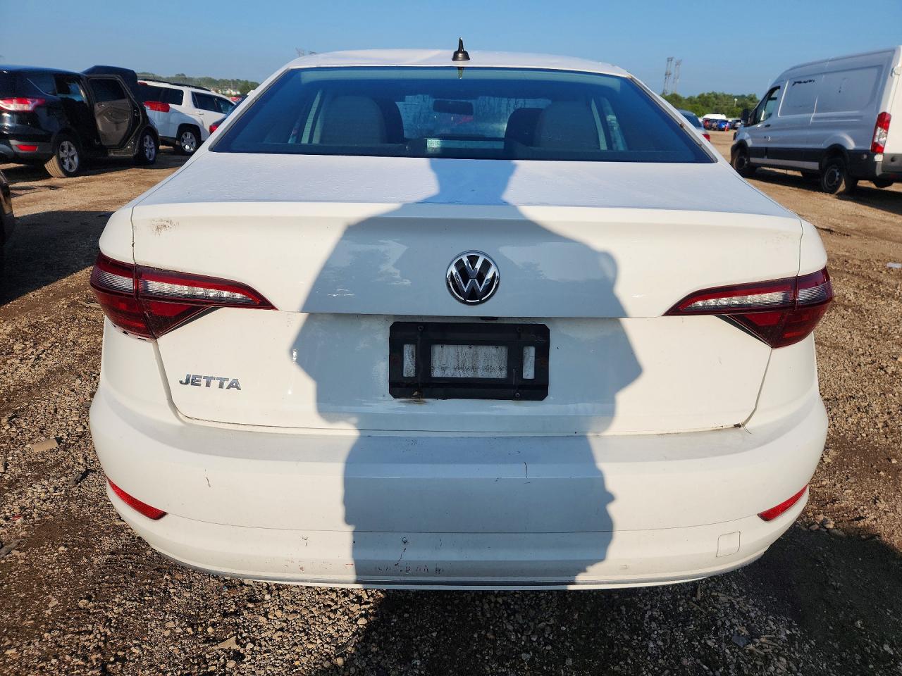 2021 Volkswagen Jetta S White vin: 3VWC57BU2MM083955