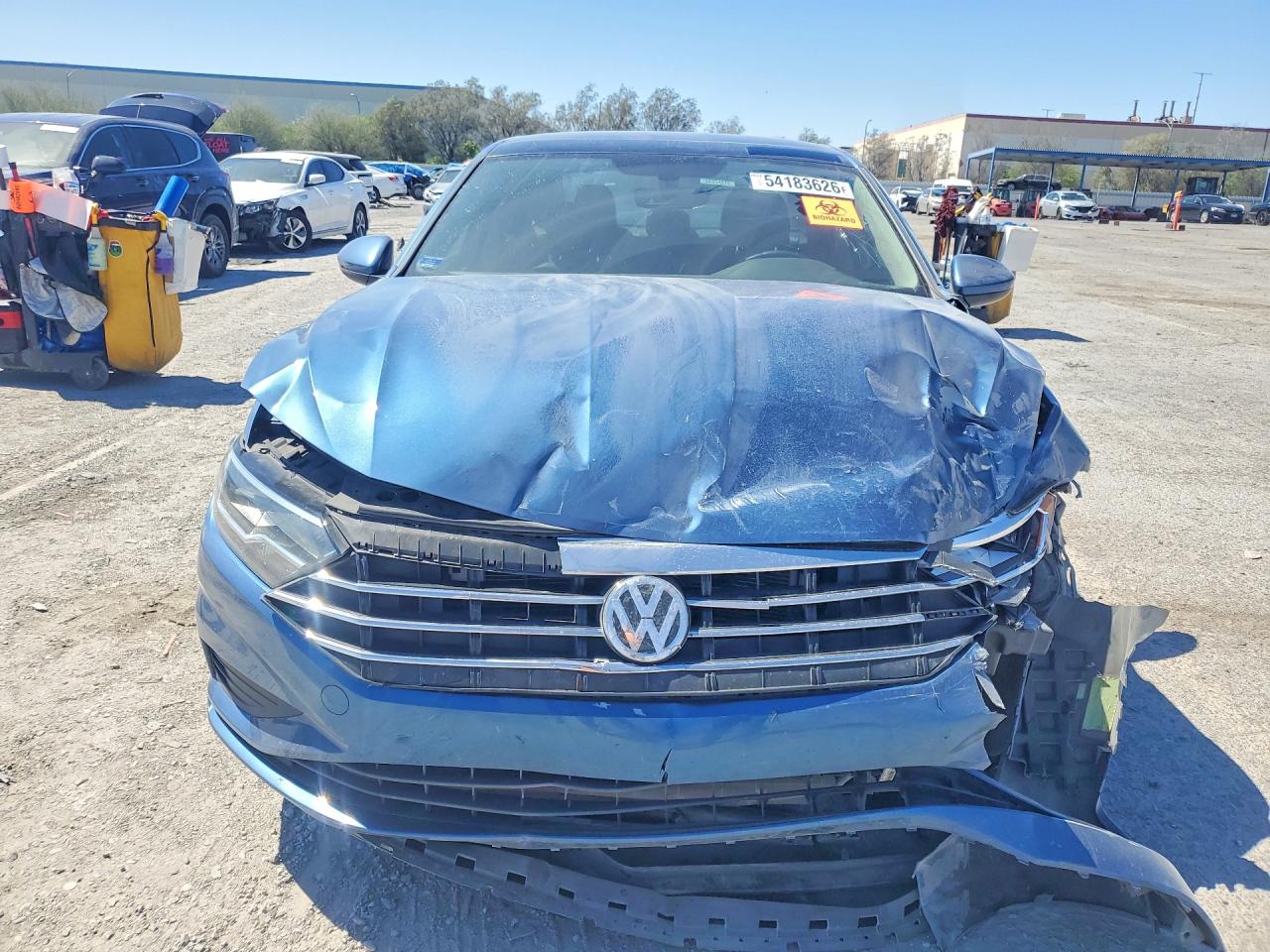 2021 Volkswagen Jetta Blue vin: 3VWC57BU2MM090887