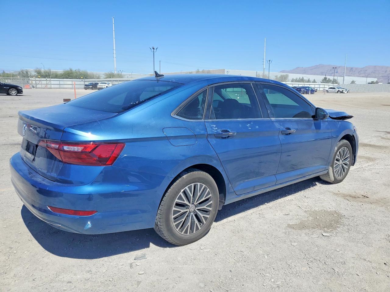2021 Volkswagen Jetta Blue vin: 3VWC57BU2MM090887