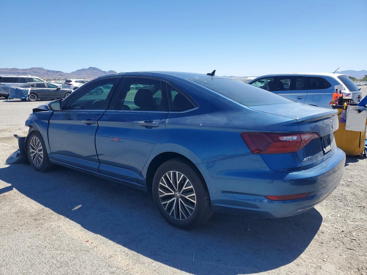 2021 Volkswagen Jetta Blue vin: 3VWC57BU2MM090887