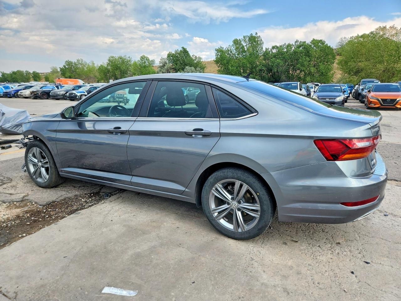 2019 Volkswagen Jetta S Серый vin: 3VWC57BU3KM110819