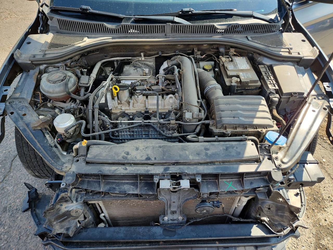 2019 Volkswagen Jetta S Серый vin: 3VWC57BU3KM110819
