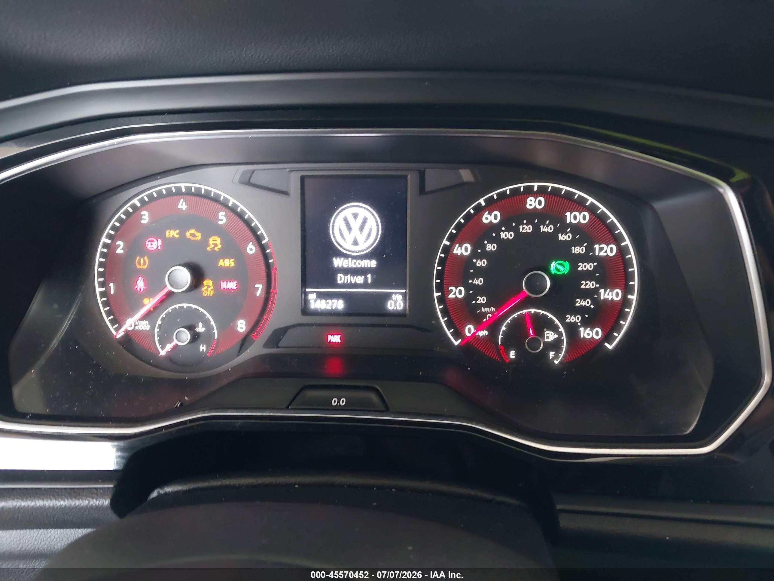 2019 Volkswagen Jetta 1.4t R-line/1.4t S/1.4t Se Black vin: 3VWC57BU3KM157574