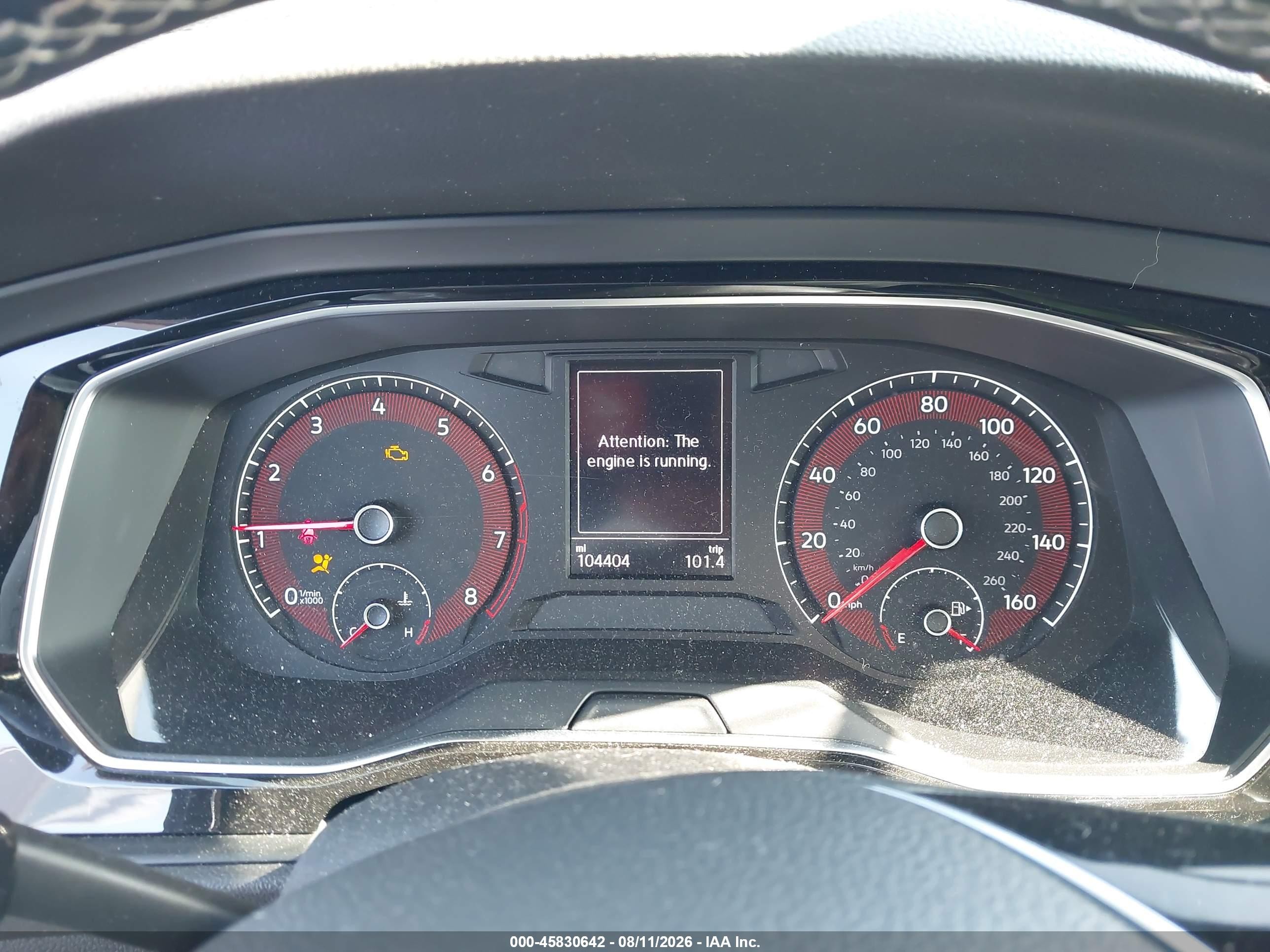 2019 Volkswagen Jetta 1.4t R-line/1.4t S/1.4t Se Gray vin: 3VWC57BU3KM197881