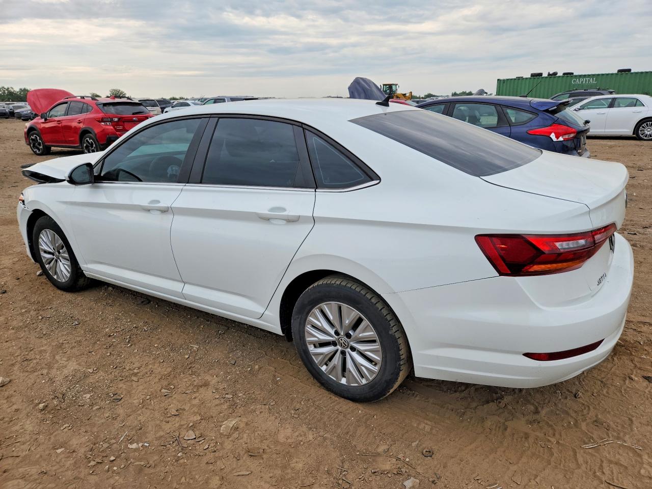 2019 Volkswagen Jetta S/se/r-line White vin: 3VWC57BU3KM207292