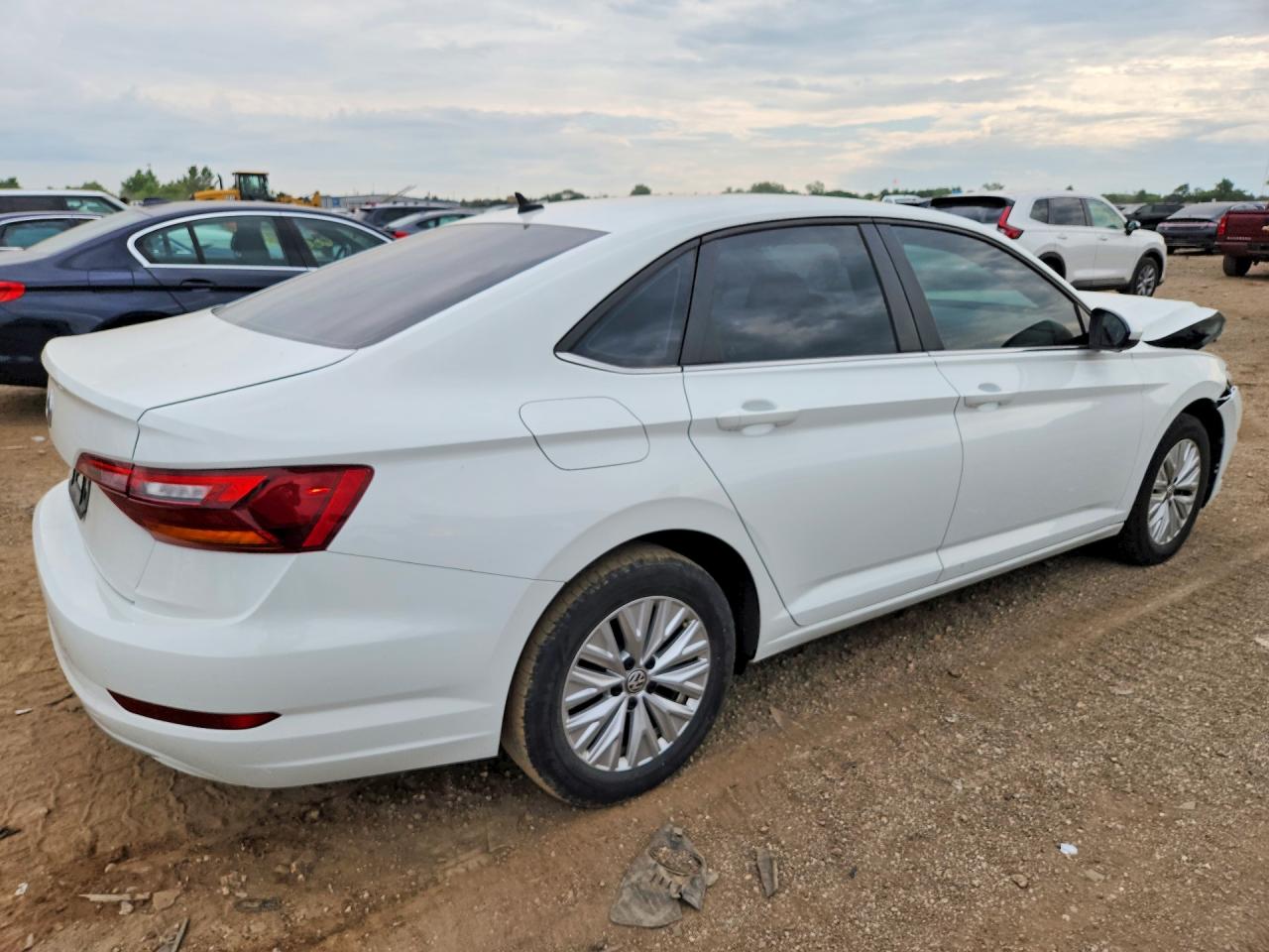 2019 Volkswagen Jetta S/se/r-line White vin: 3VWC57BU3KM207292