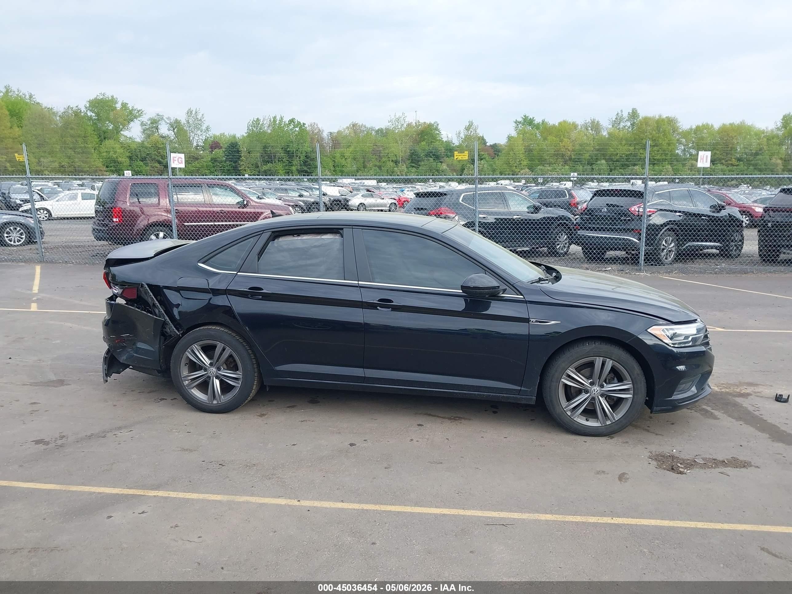 2020 Volkswagen Jetta 1.4t R-line/1.4t S/1.4t Se Black vin: 3VWC57BU3LM087155