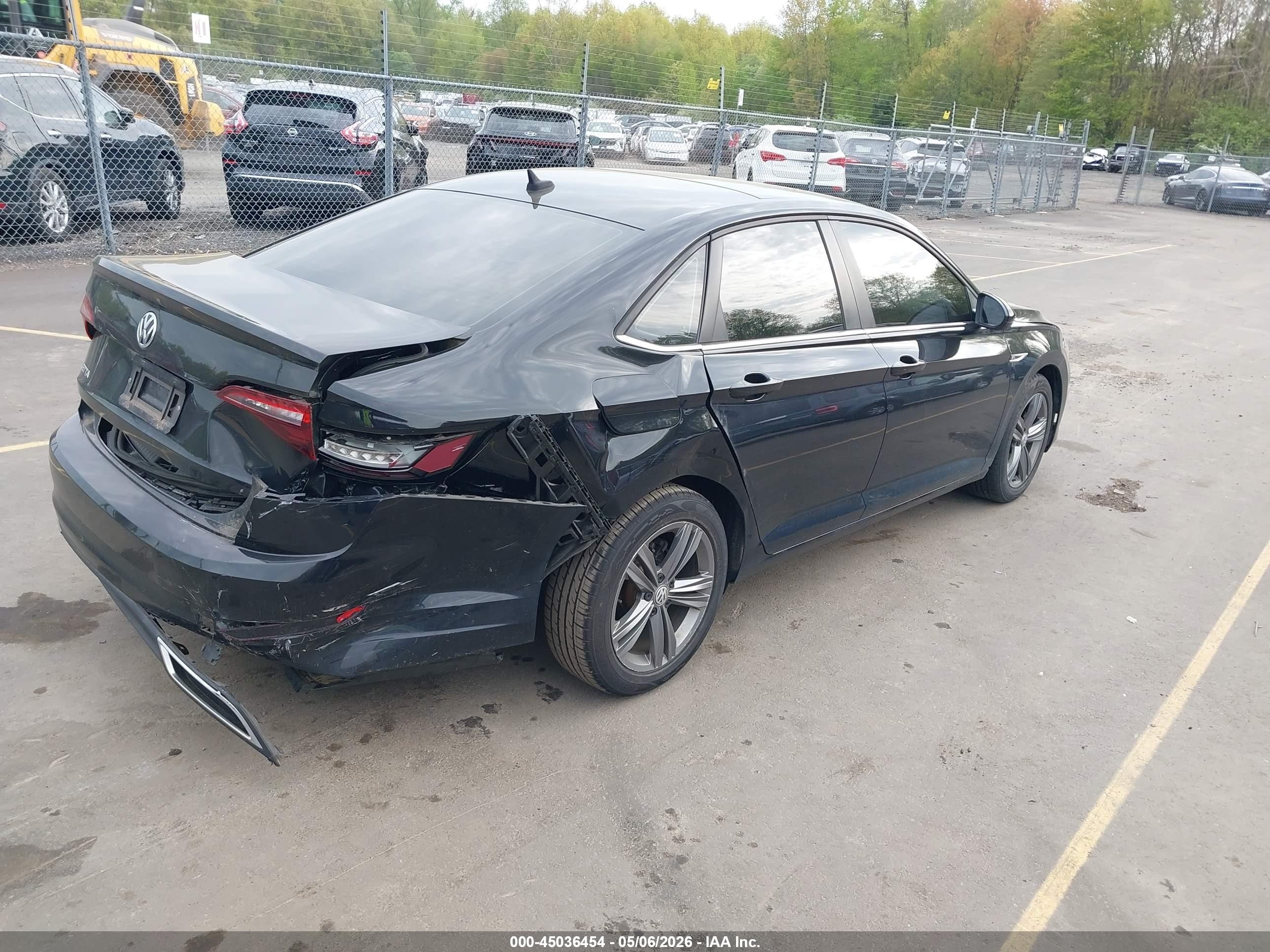 2020 Volkswagen Jetta 1.4t R-line/1.4t S/1.4t Se Black vin: 3VWC57BU3LM087155