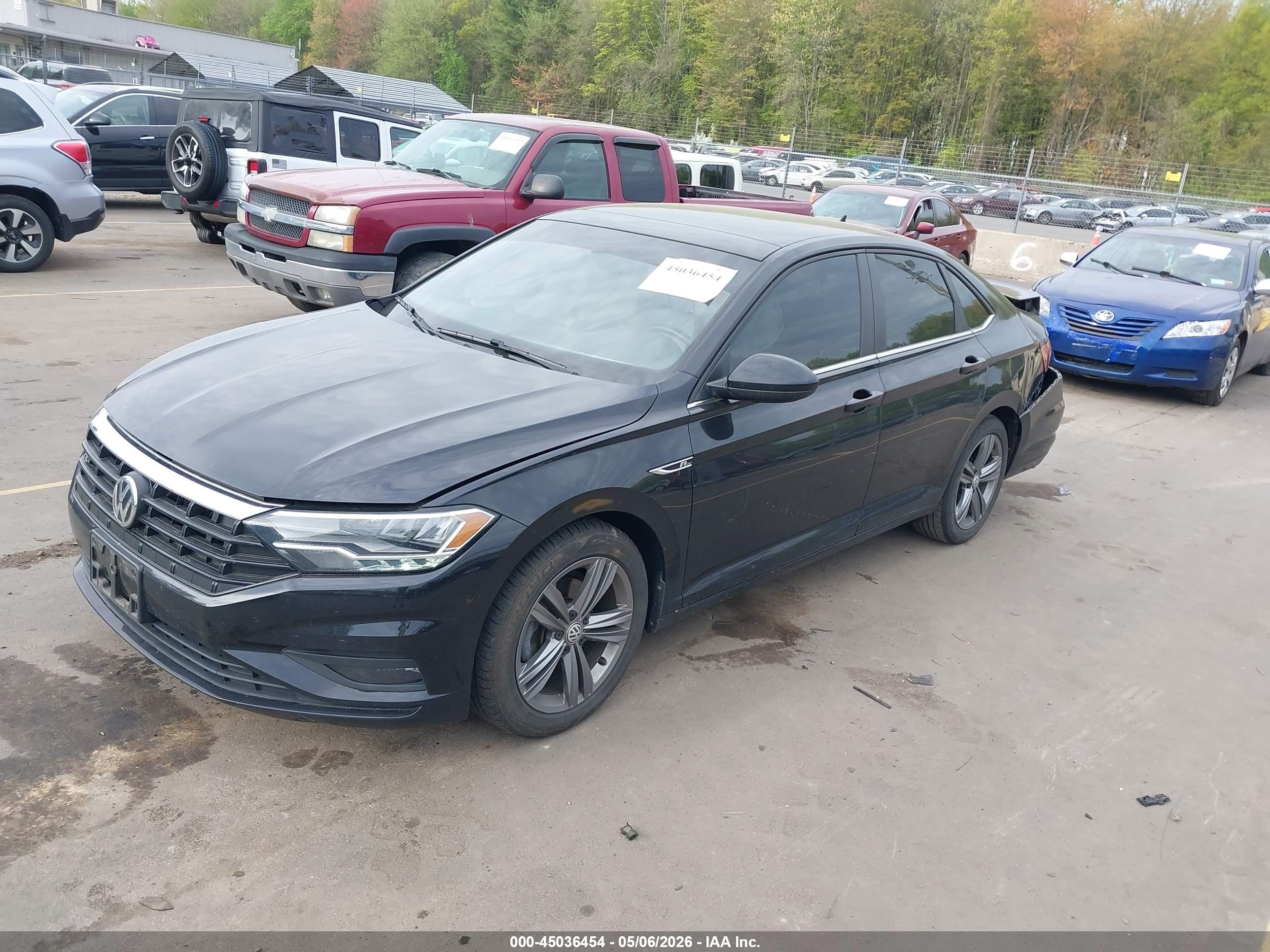 2020 Volkswagen Jetta 1.4t R-line/1.4t S/1.4t Se Black vin: 3VWC57BU3LM087155