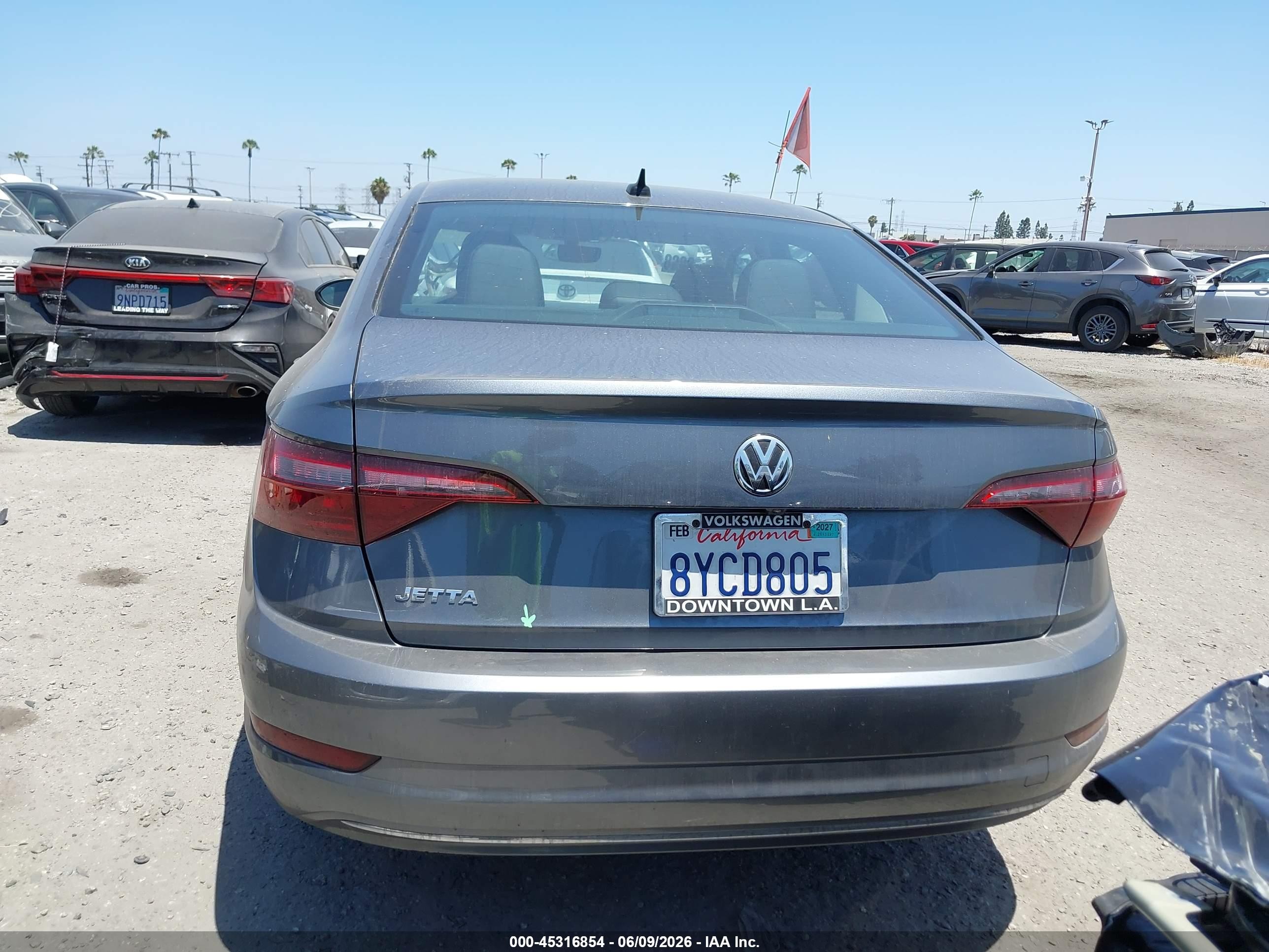 2021 Volkswagen Jetta 1.4t R-line/1.4t S/1.4t Se Gray vin: 3VWC57BU3MM013011