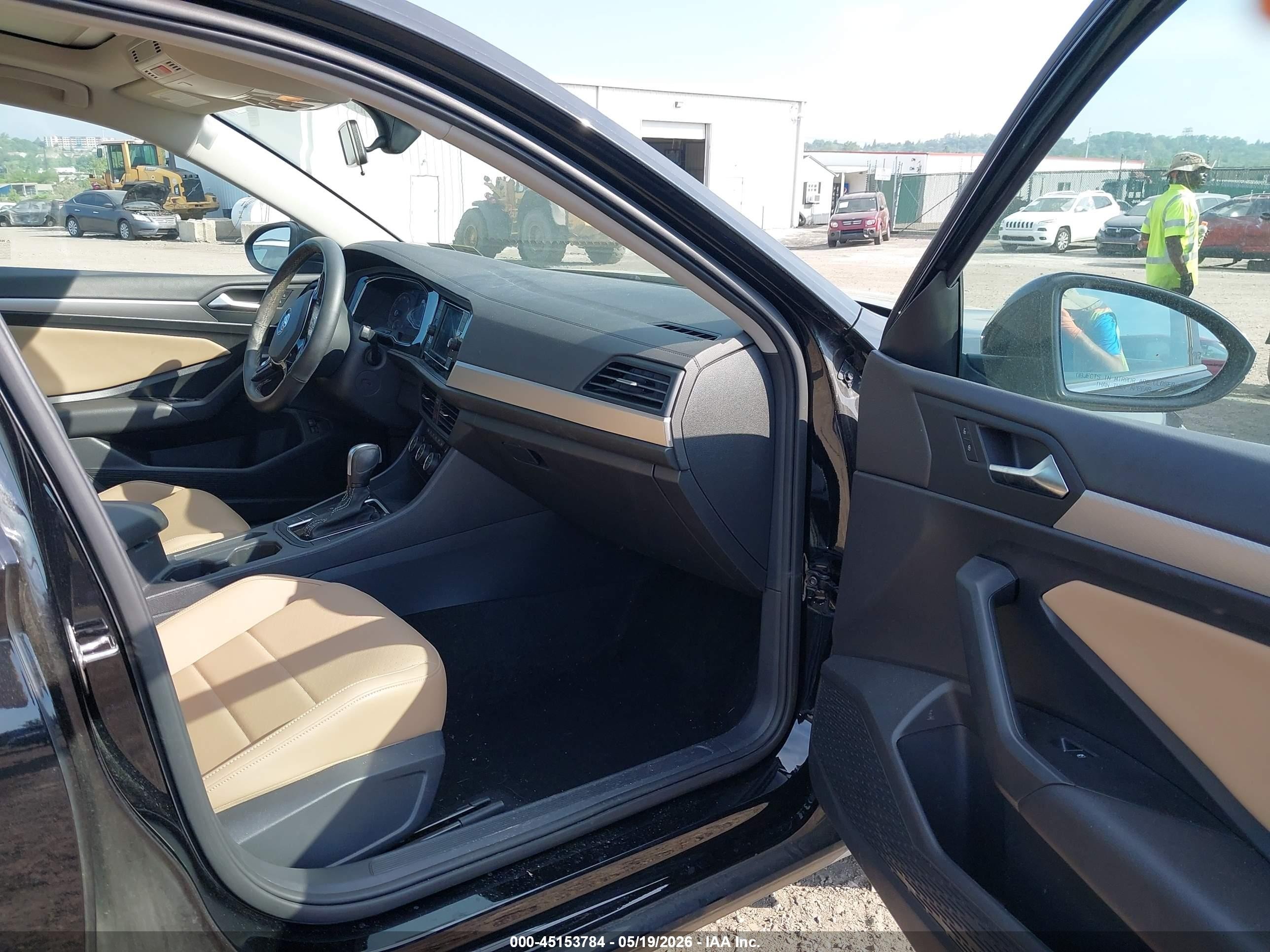 2021 Volkswagen Jetta 1.4t R-line/1.4t S/1.4t Se Black vin: 3VWC57BU3MM068879