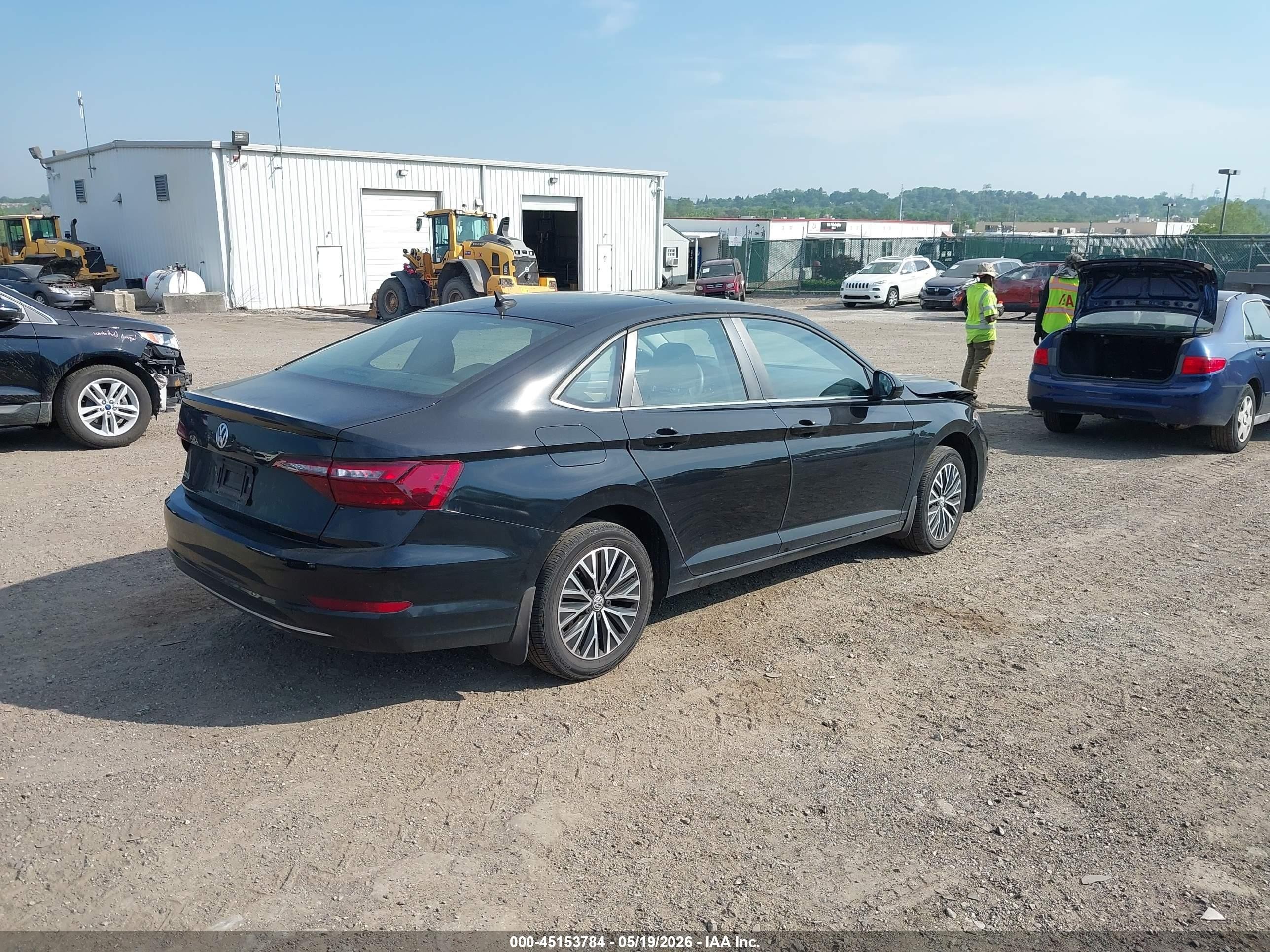 2021 Volkswagen Jetta 1.4t R-line/1.4t S/1.4t Se Black vin: 3VWC57BU3MM068879