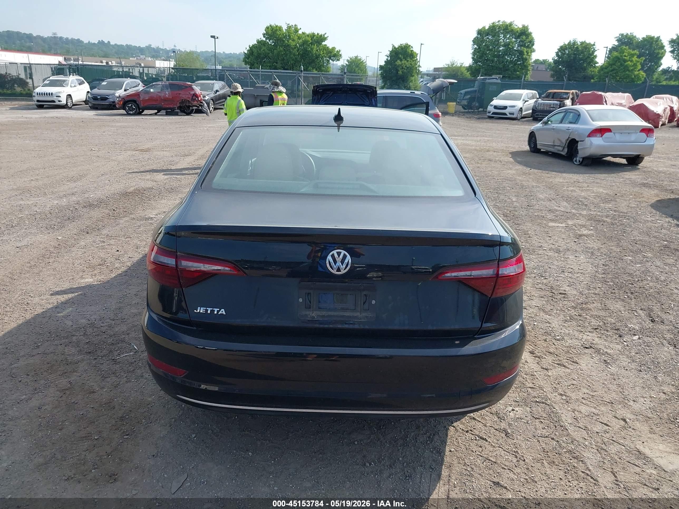2021 Volkswagen Jetta 1.4t R-line/1.4t S/1.4t Se Black vin: 3VWC57BU3MM068879