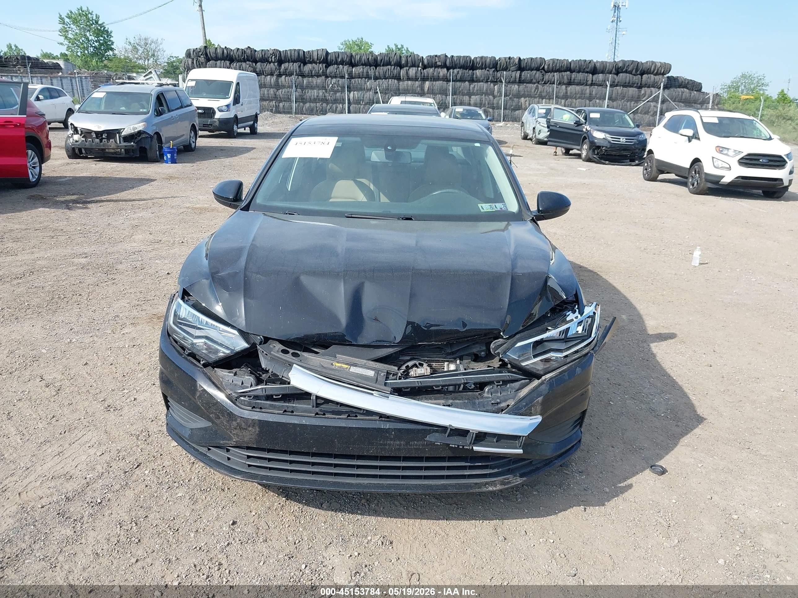 2021 Volkswagen Jetta 1.4t R-line/1.4t S/1.4t Se Black vin: 3VWC57BU3MM068879