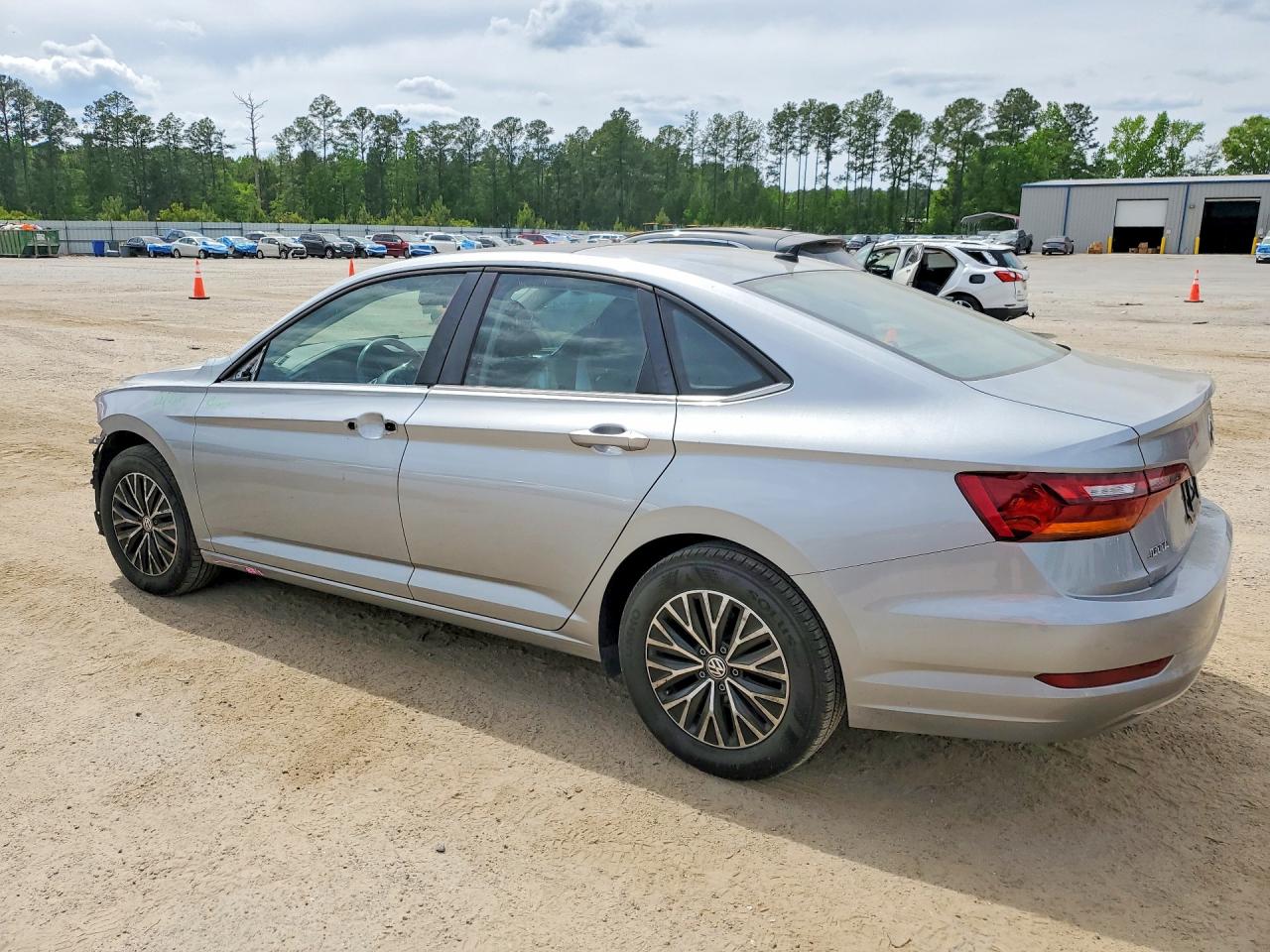 2019 Volkswagen Jetta S Серебряный vin: 3VWC57BU4KM188185