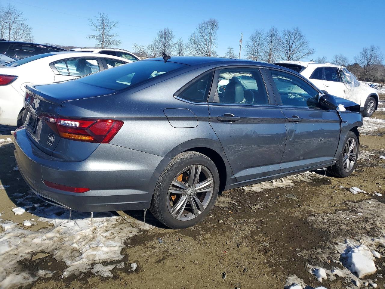 2019 Volkswagen Jetta S Серый vin: 3VWC57BU4KM193029