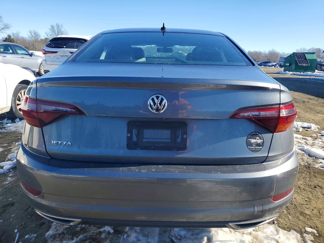 2019 Volkswagen Jetta S Серый vin: 3VWC57BU4KM193029