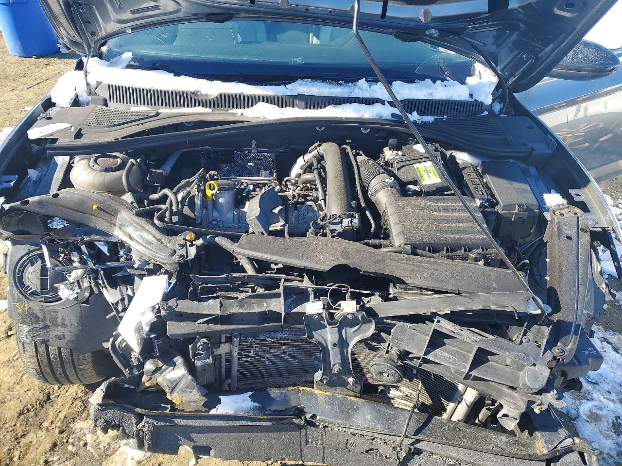 2019 Volkswagen Jetta S Серый vin: 3VWC57BU4KM193029
