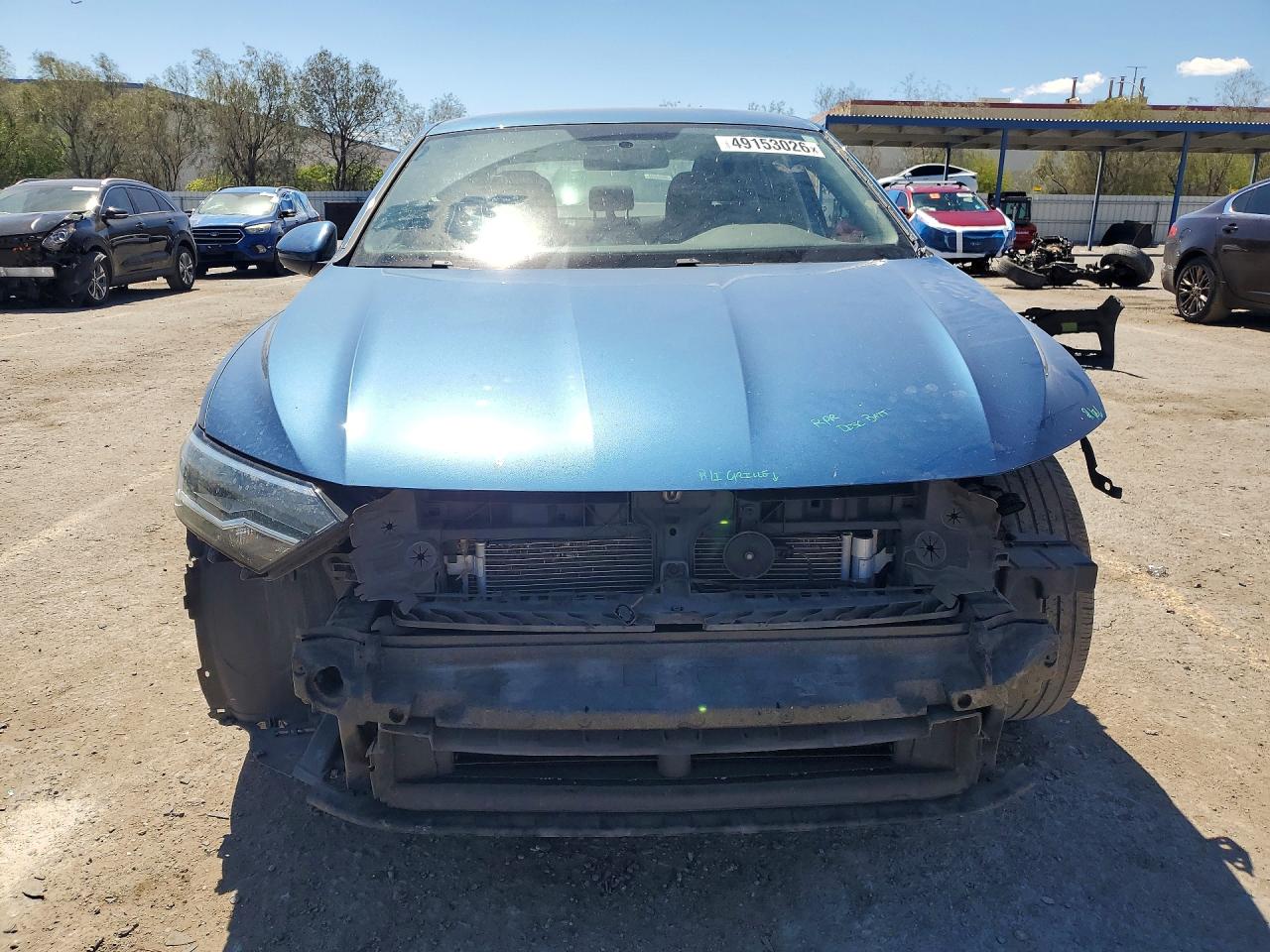 2020 Volkswagen Jetta S Blue vin: 3VWC57BU4LM092638