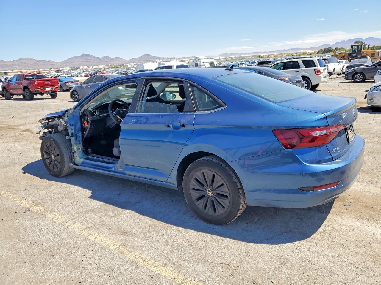 2020 Volkswagen Jetta S Blue vin: 3VWC57BU4LM092638