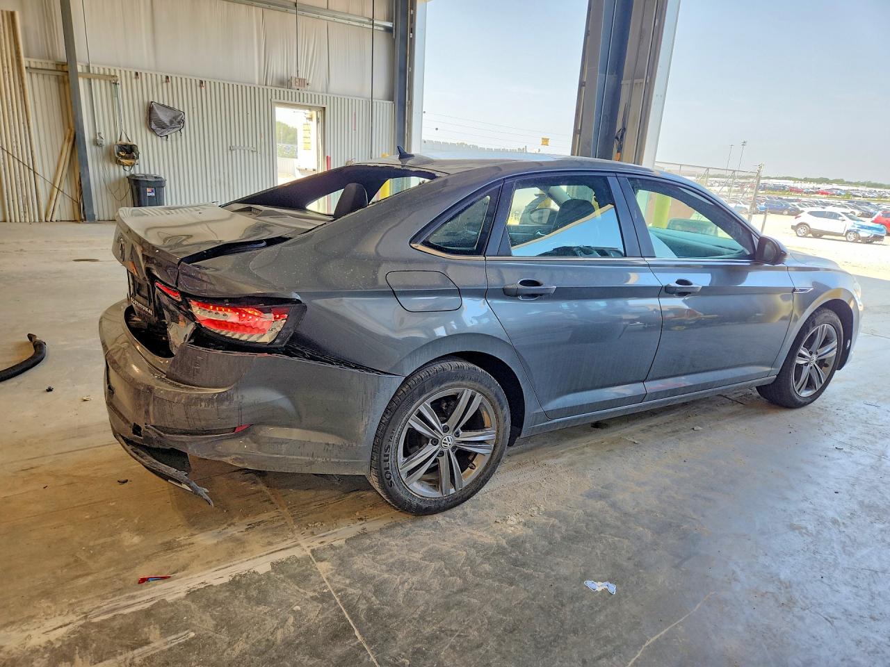 2019 Volkswagen Jetta S Gray vin: 3VWC57BU5KM089942