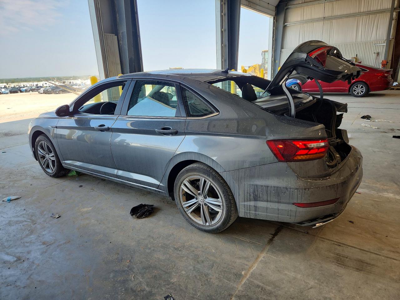 2019 Volkswagen Jetta S Gray vin: 3VWC57BU5KM089942