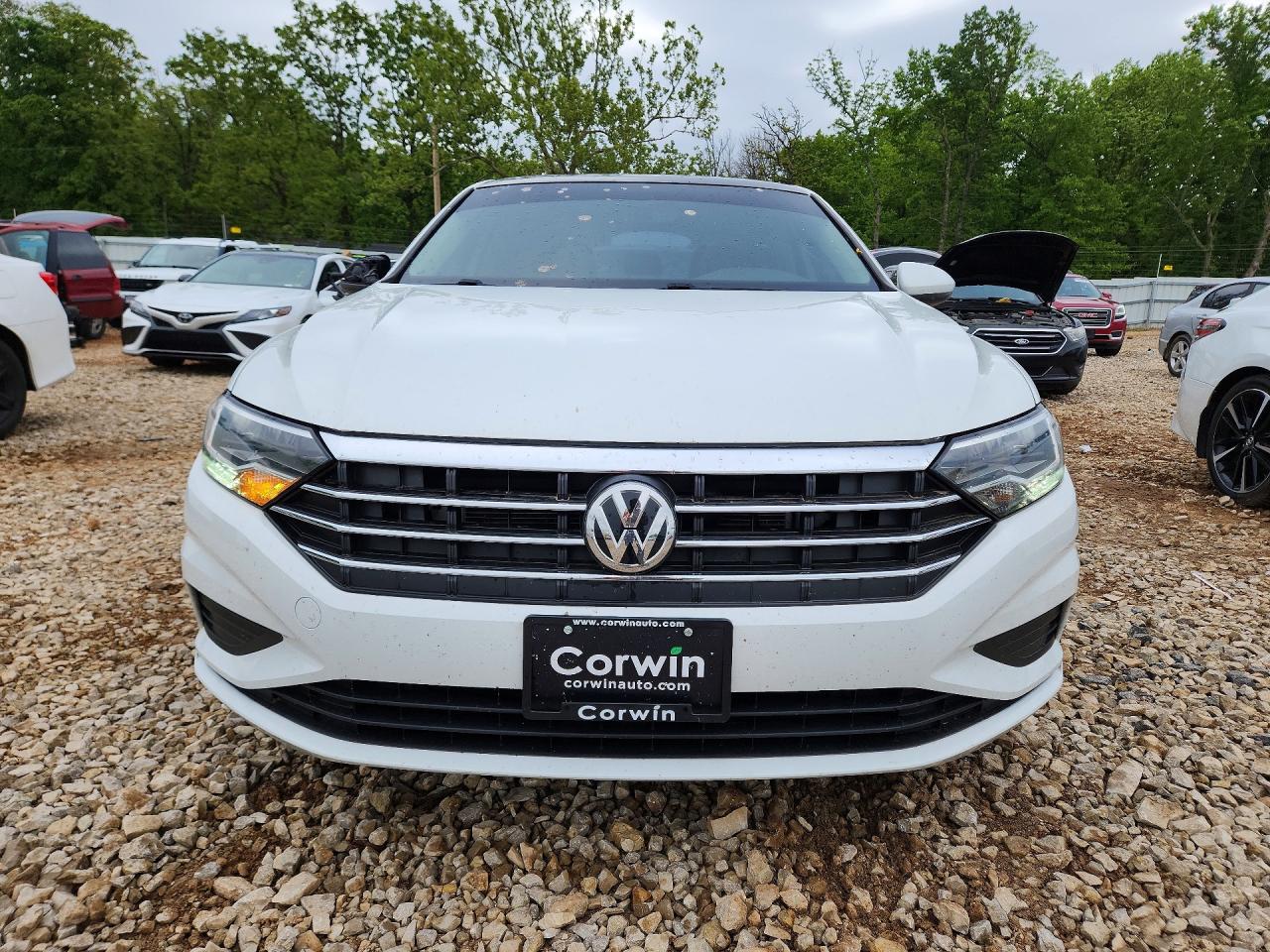 2020 Volkswagen Jetta S White vin: 3VWC57BU5LM090042