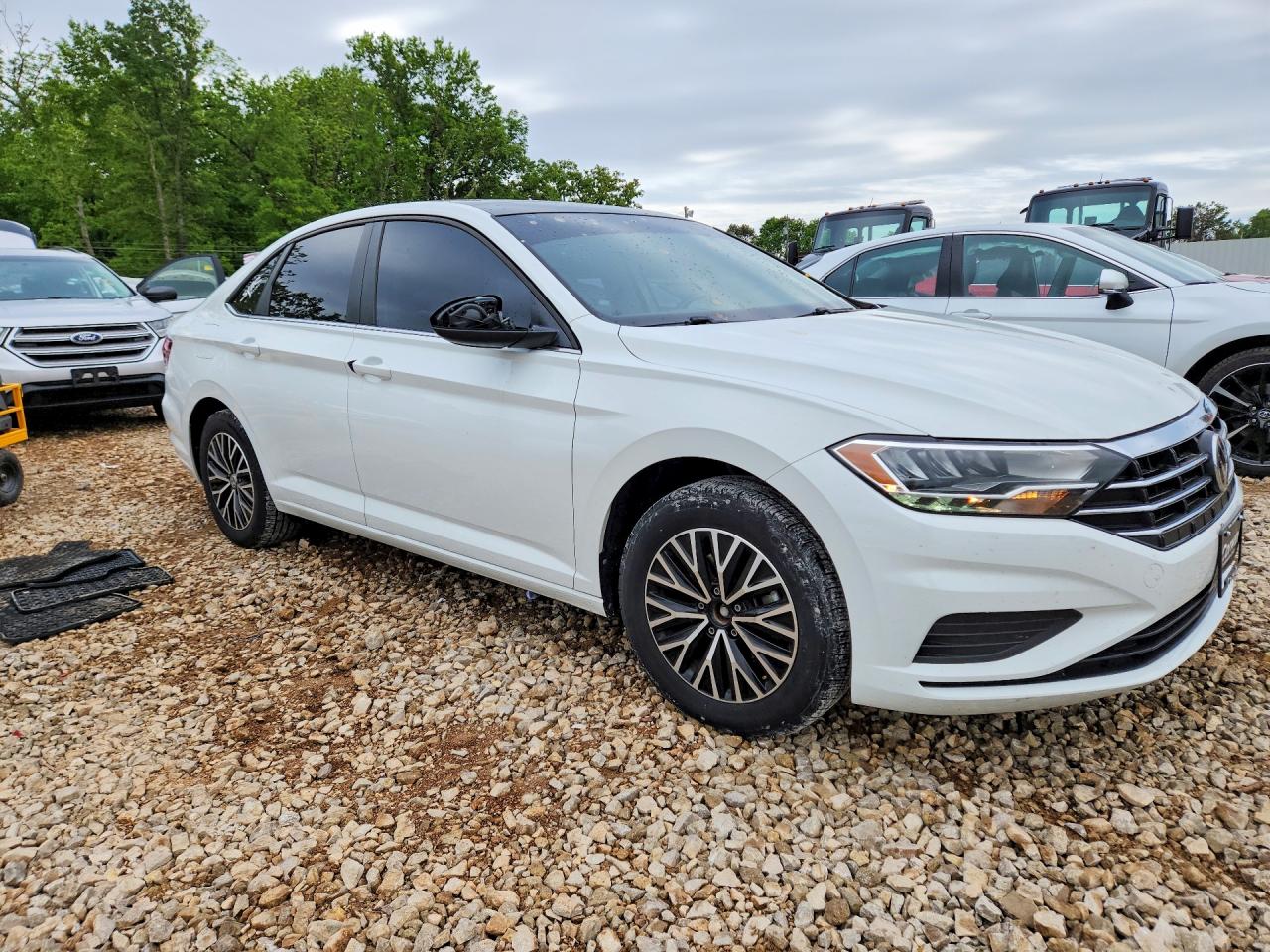 2020 Volkswagen Jetta S White vin: 3VWC57BU5LM090042
